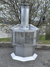 Charger l'image dans la galerie, J.A ROBY PORTHOS FOYER ACIER INOXYDABLE