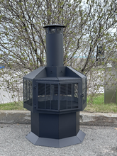 Charger l'image dans la galerie, J.A ROBY PORTHOS FOYER ACIER INOXYDABLE