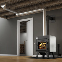 Charger l'image dans la galerie, DROLET - AUSTRAL III PÔELE À BOIS AVEC SYSTÈME À AIR FORCÉ HEATFLOW S5