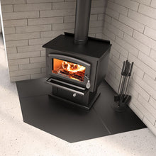 Charger l'image dans la galerie, PROTECTION DE PLANCHER EN ACIER NOIR 60'' - COIN