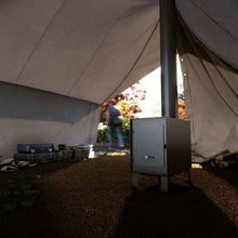 Charger l'image dans la galerie, DROLET - POÊLE À BOIS UTILITAIRE CHASSEUR