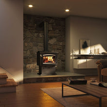 Charger l'image dans la galerie, DROLET - HÉRITAGE POÊLE À BOIS AVEC VENTILATEUR