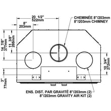 Charger l'image dans la galerie, VENTIS - ME 300 FOYER À BOIS