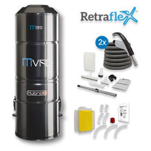 Charger l&#39;image dans la galerie, ASPIRATEUR CENTRAL M95 - Combo Retraflex - 2 prises
