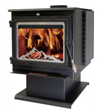 Charger l&#39;image dans la galerie, ENGLANDER - 15-W03 POÊLE À BOIS AVEC VENTILATEUR
