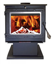 Charger l&#39;image dans la galerie, ENGLANDER - 15-W03 POÊLE À BOIS AVEC VENTILATEUR
