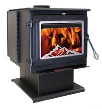 Charger l&#39;image dans la galerie, ENGLANDER - 15-W03 POÊLE À BOIS AVEC VENTILATEUR

