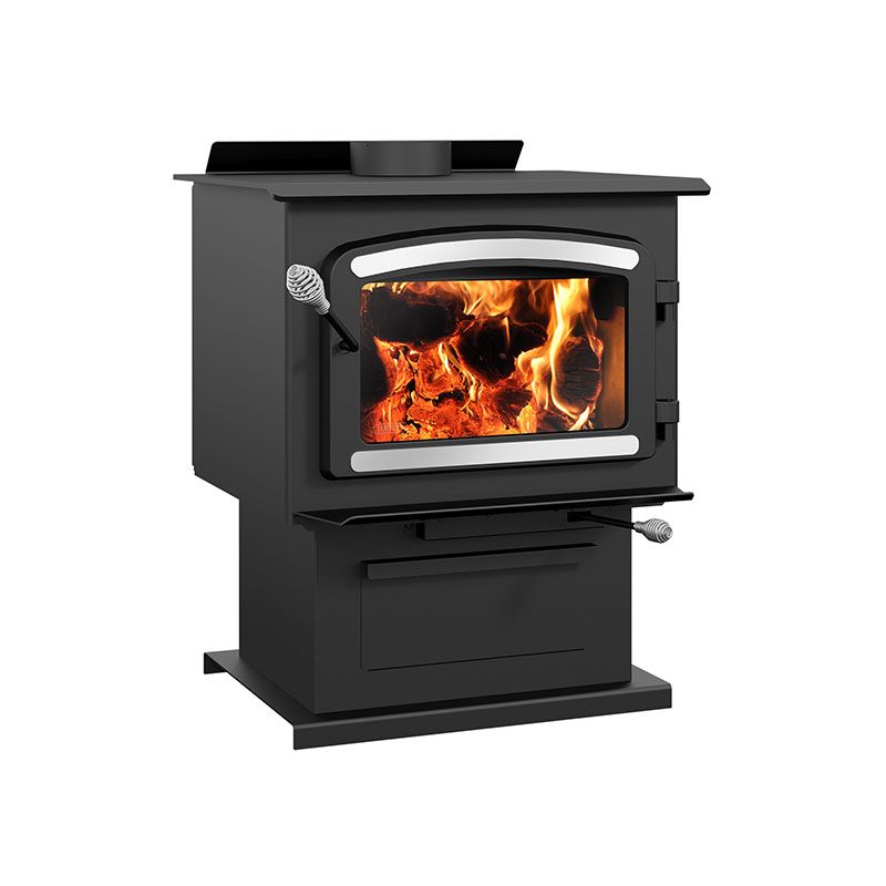 DROLET - HÉRITAGE POÊLE À BOIS AVEC VENTILATEUR